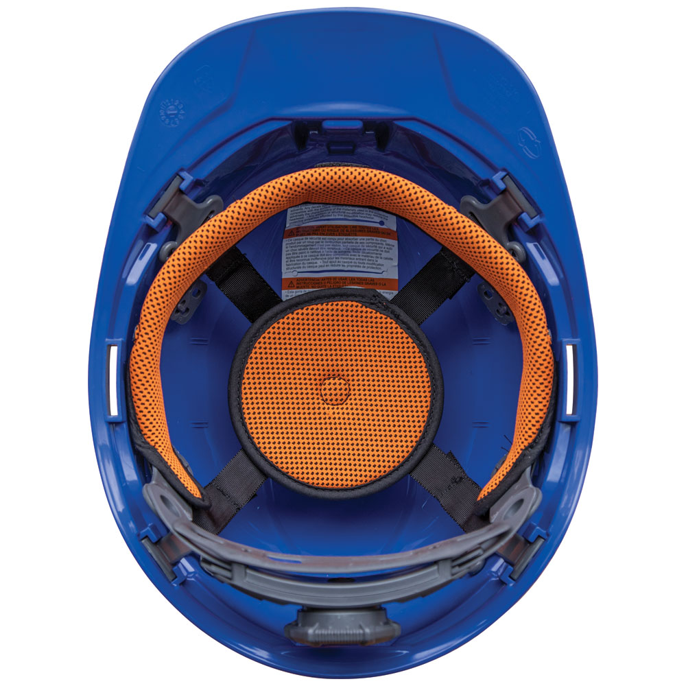 Klein Hard Hat, Non-Vented, Cap Style, Blue