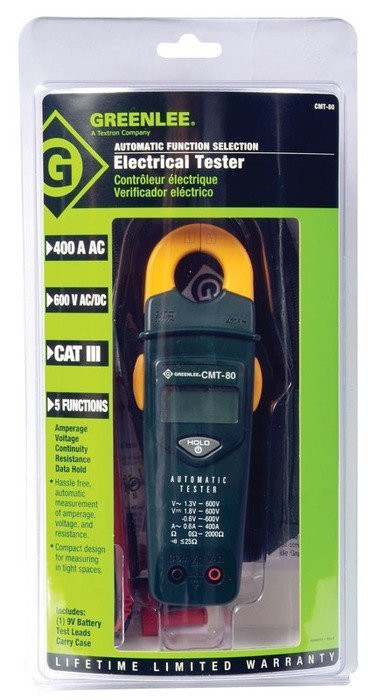GREENLEE Automatic Electrical Tester, 600V, 400A