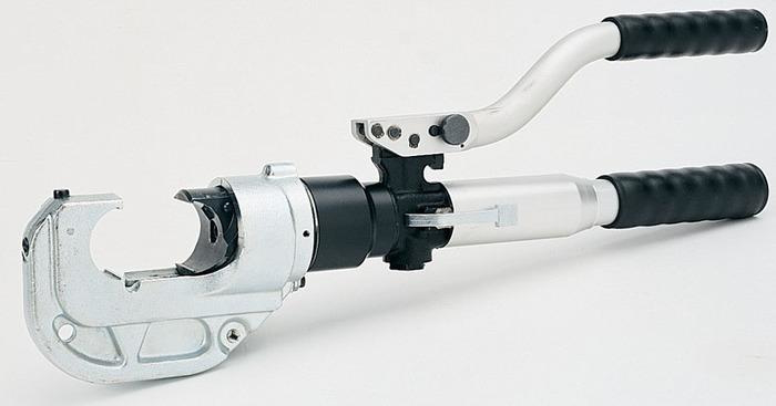 12-Ton Hydraulic Crimping Tool, 1.65" (42 mm) Opening