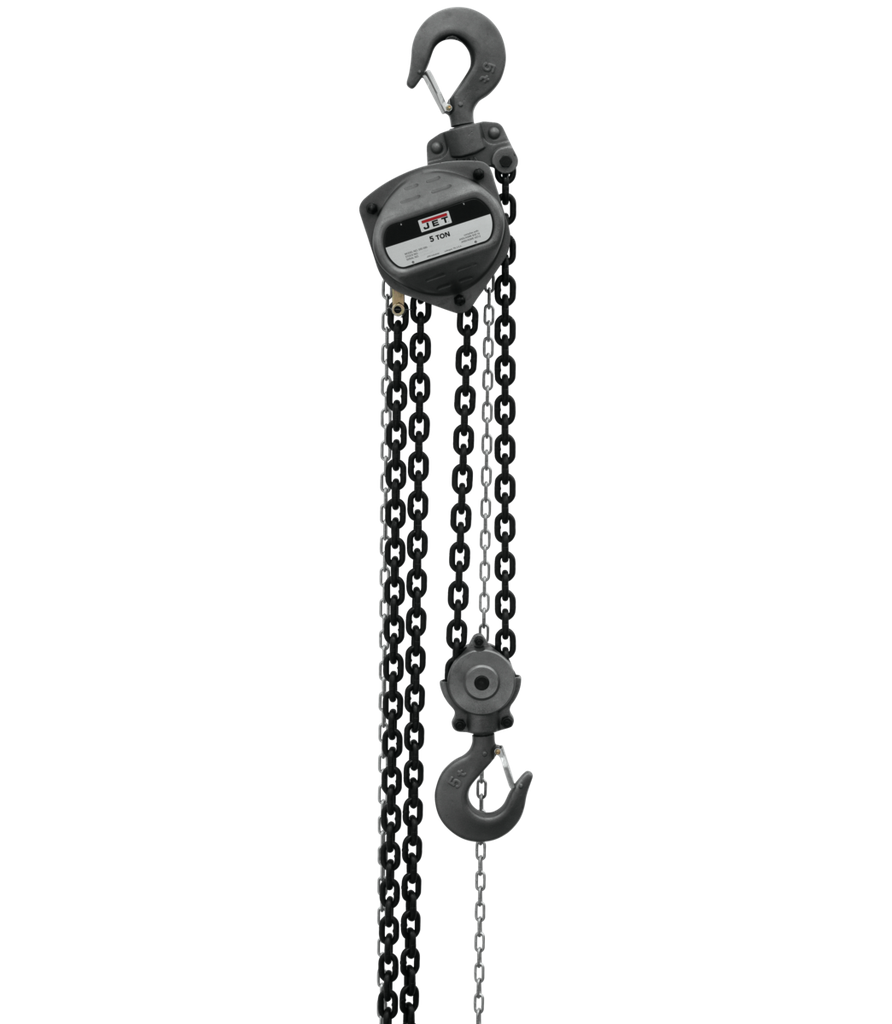 S90-500-20, 5-Ton Hand Chain Hoist With 20' Lift