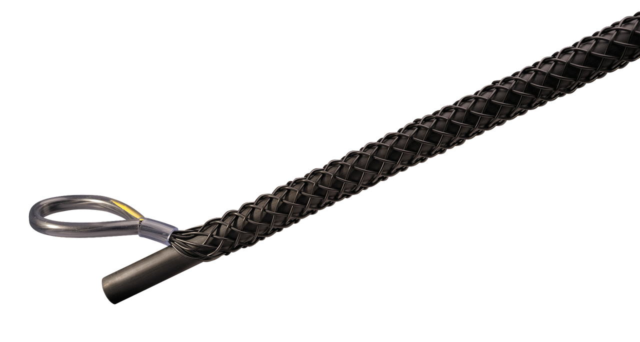 Slingco ZCS2816 - Single Offset Eye Double Weave Non-Metallic Grip, 2.00 - 2.50 in (50 - 65 mm)