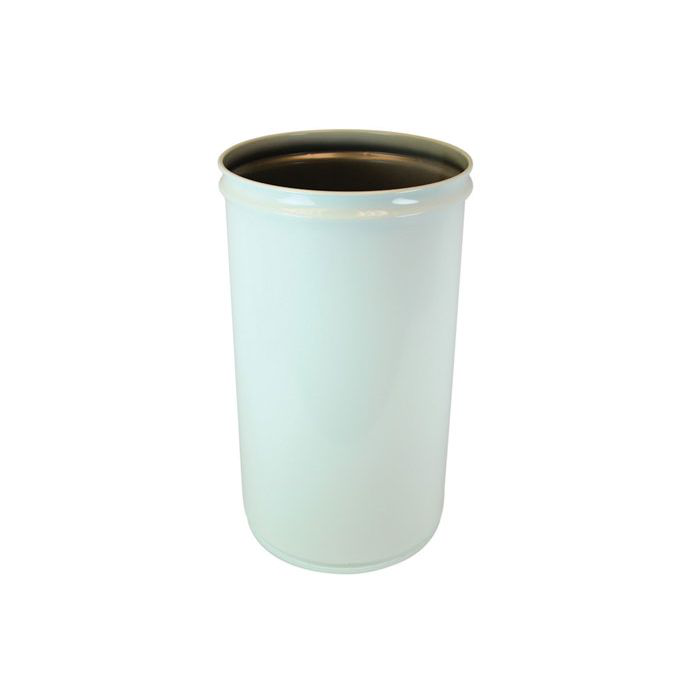 6 Gallon, Cease-Fire® Waste Receptacle, Safety Drum Can Only, White - 26050W