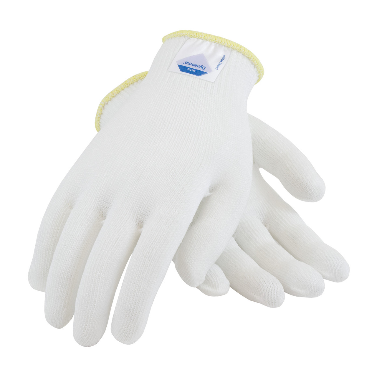 Claw Cover® 17-DL200 Lightweight Cut Resistant Gloves, Size M, White, ANSI A2