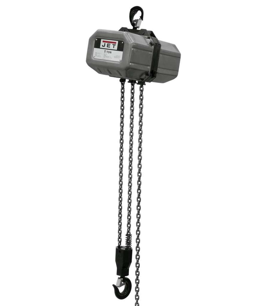 1SS-3C-20, 1-Ton Electric Chain Hoist 3-Phase 20' Lift