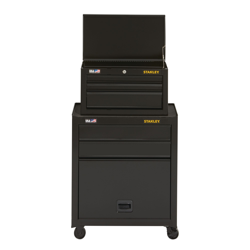 STANLEY 100S 26IN 5DRW TOOL CENTER - BLACK