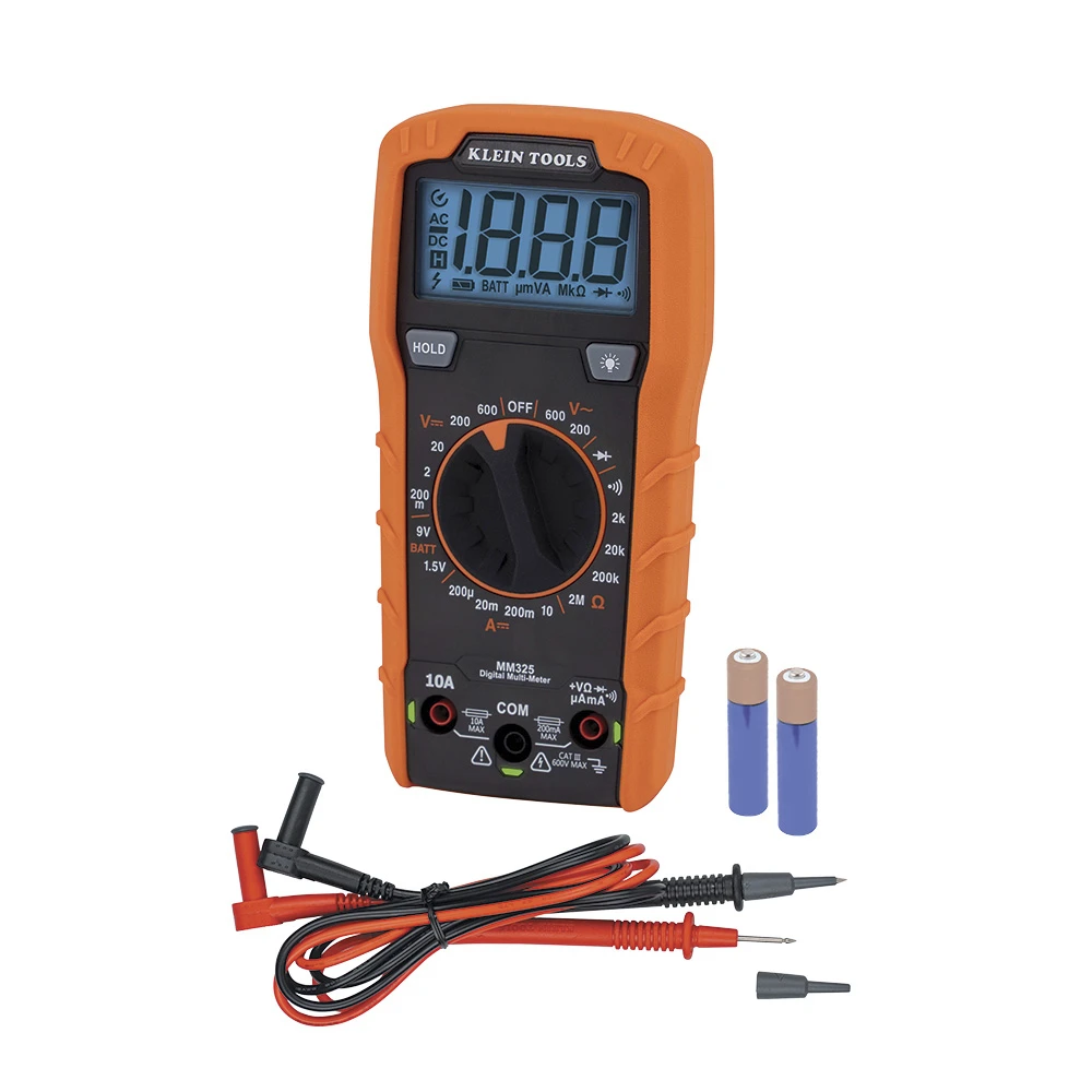 Digital Multimeter, Manual-Ranging, 600V