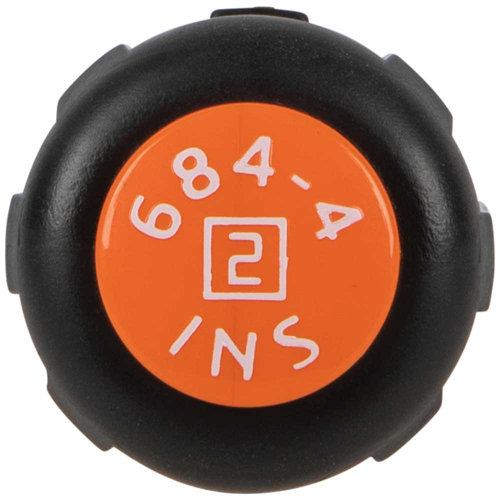 Insulated Screwdriver, #2 Phillips Tip, 4-Inch Round Shank