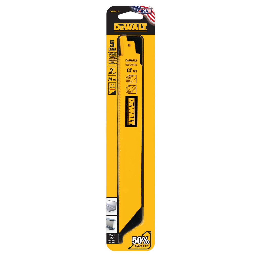 9IN 14TPI 9114 - 5PK