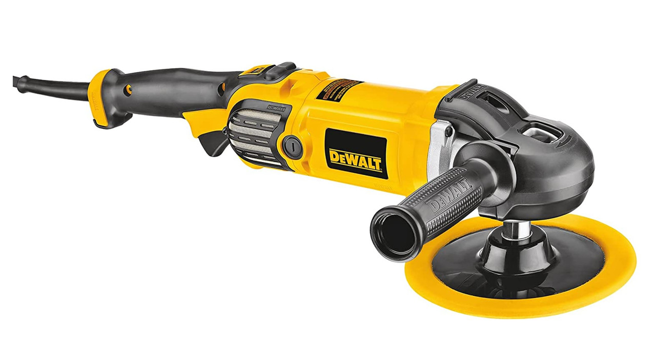 DEWALT Buffer/Polisher, Variable Speed, Soft Start, 7-Inch/9-Inch