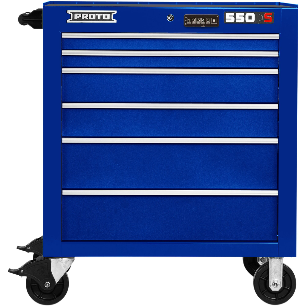 PROTO Roll Cab 34 In 6 Dwr Blue