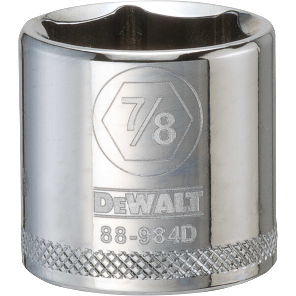 DEWALT 001Pc 38Dr Socket-06Pt-7/8