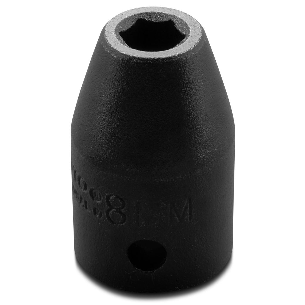 Proto® 1/2" Drive Impact Socket 8 mm - 6 Point 1/ea