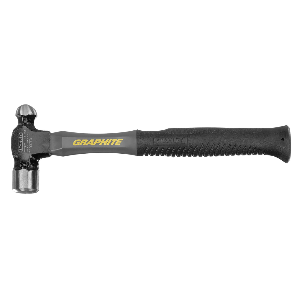 STANLEY® JACKETED GRAPHITE BALL PEIN HAMMER - 16 OZ