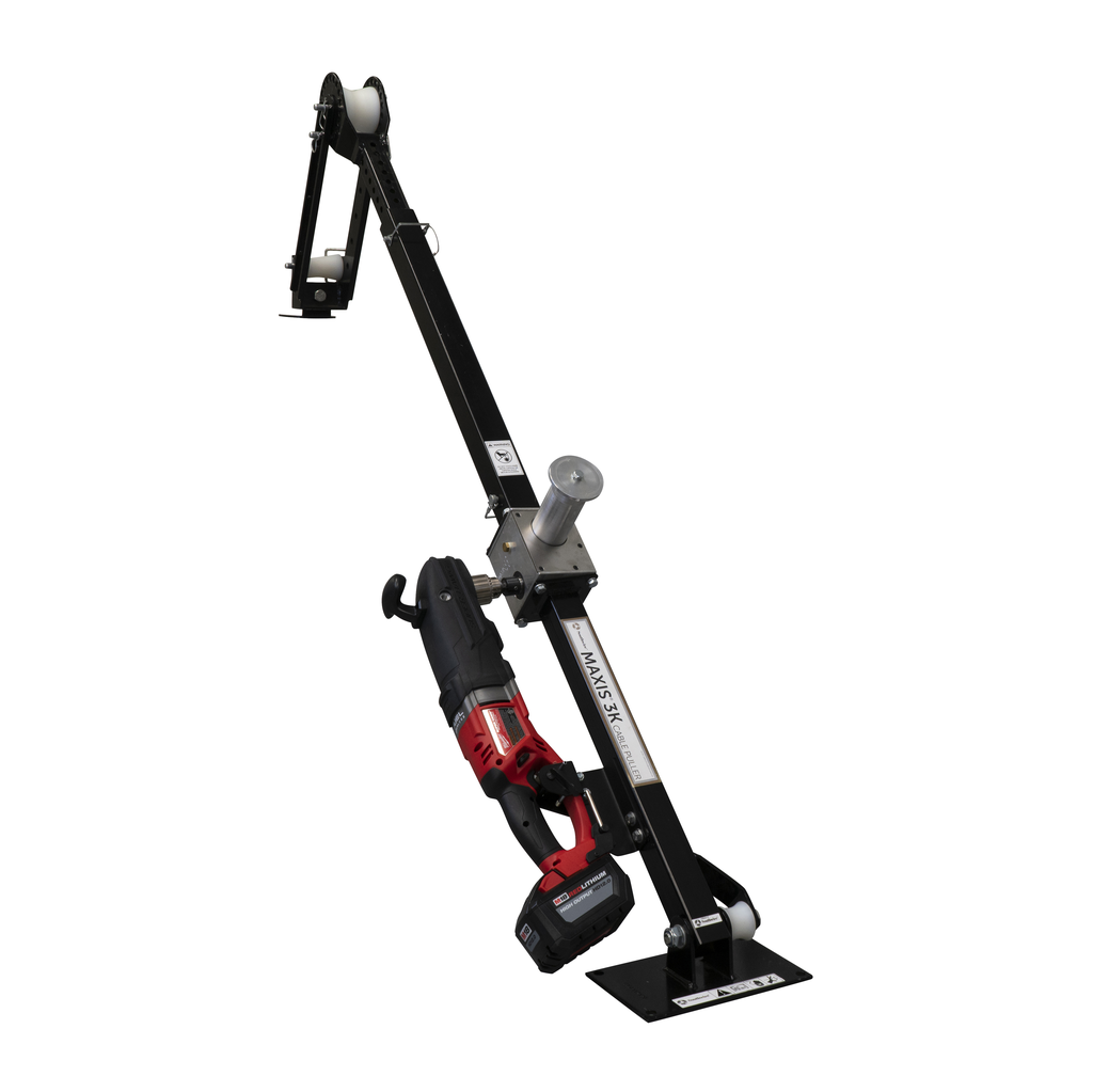 SOUTHWIRE Maxis® 3K Cable Puller With 12.0 AH Milwaukee® M18 FUEL™ SUPER HAWG™