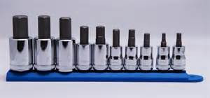 10 Pc. Metric Hex Bit Socket Set