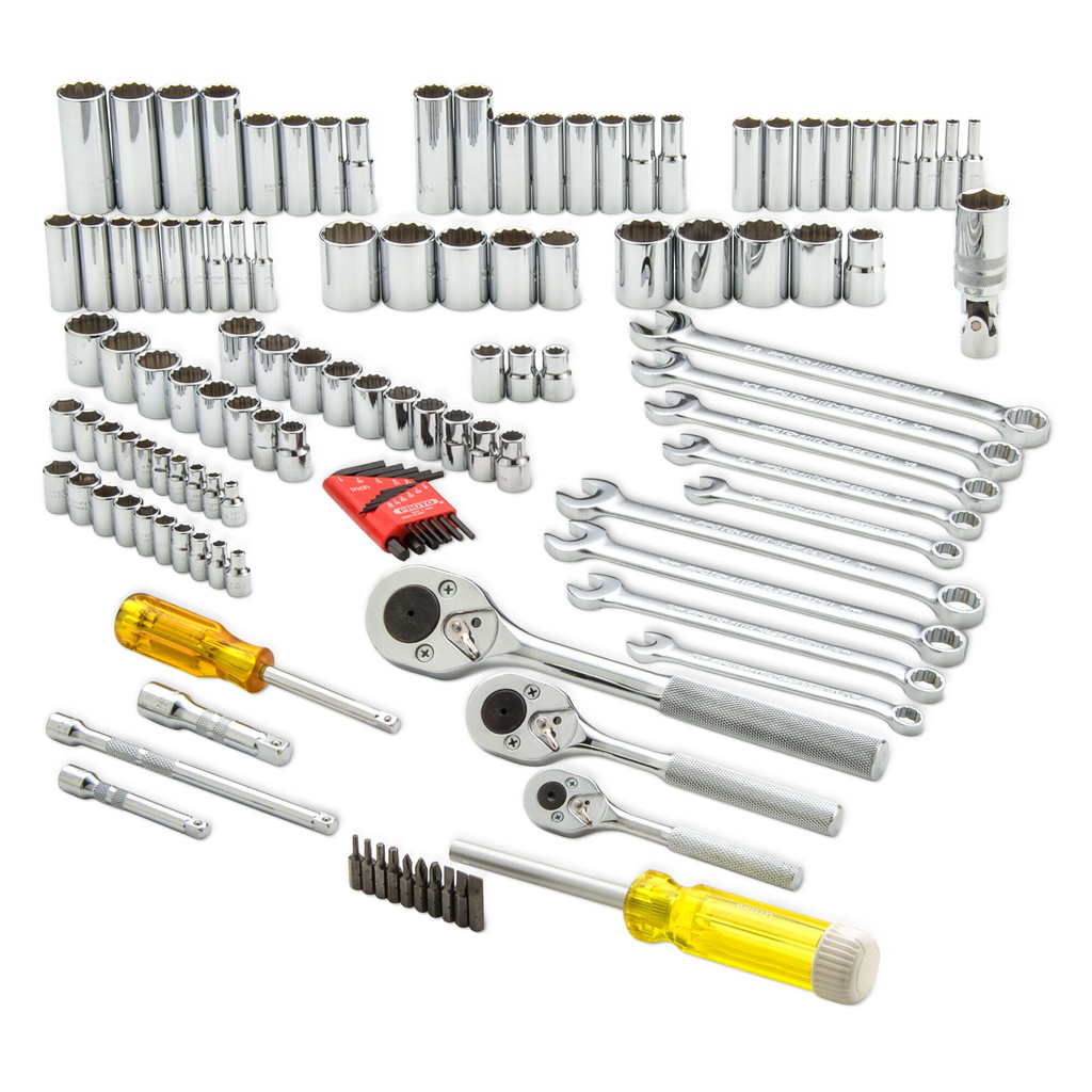 Proto® 1/4", 3/8" & 1/2" Drive 125 Piece Socket Set 1/ea