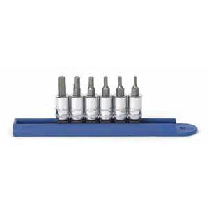6 Pc. Metric Hex Bit Socket Set