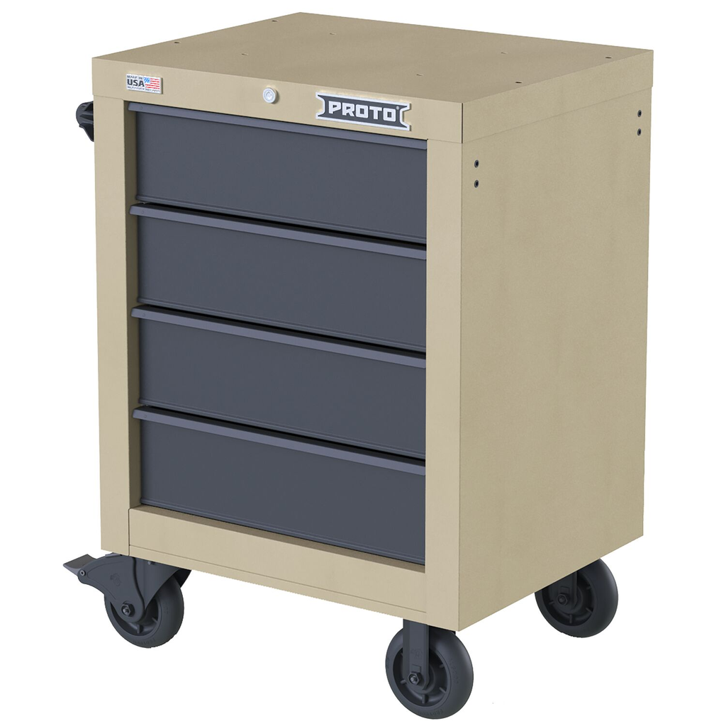 PROTO 27 In 4 Drawer Roller Desert Tan
