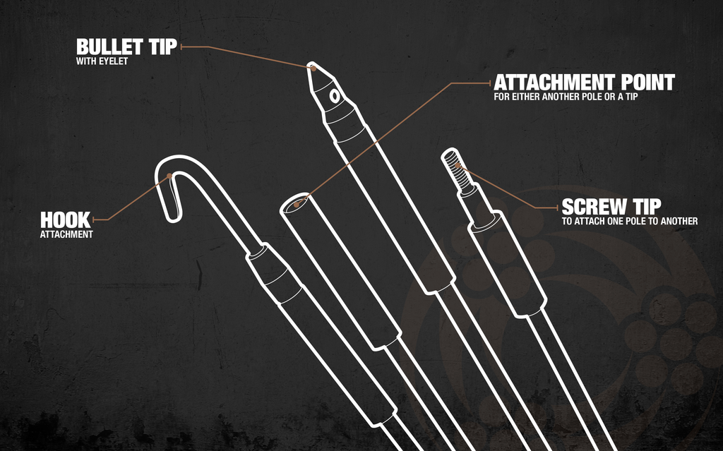 SOUTHWIRE FISH STICK, GLOW IN DARK, 12'
