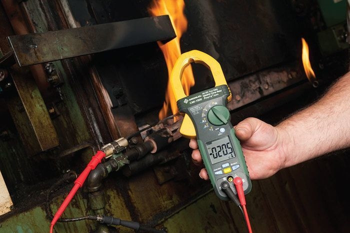 GREENLEE Industrial Clamp Meter, 1000V, 1000A, Calibrated