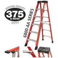 10FT Fiberglass Step Ladder 375LB