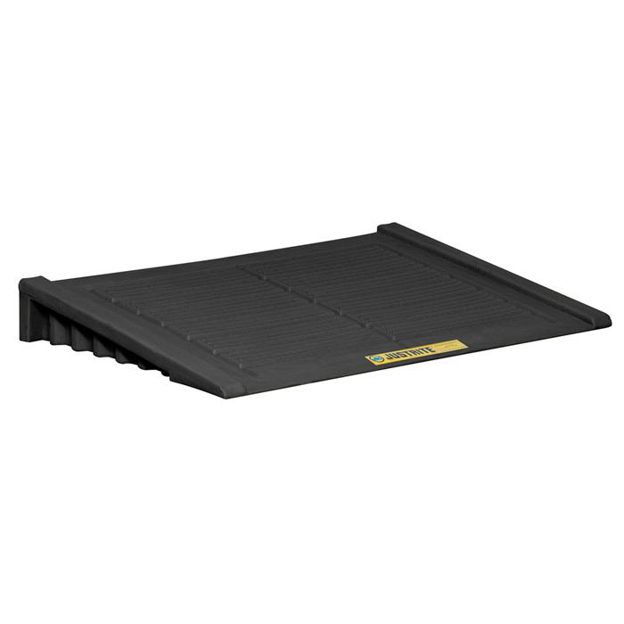 Ramp for 2 Drum and Larger Accumulation Center, EcoPolyBlend™, Black - 28687