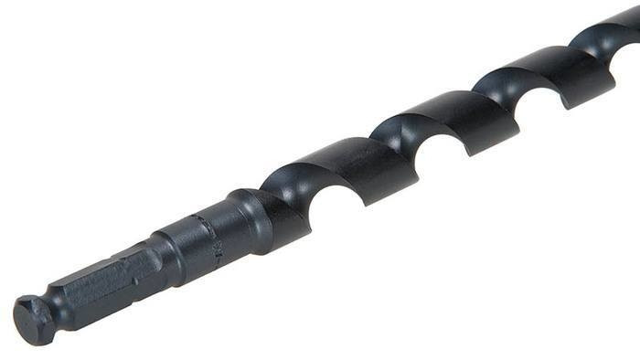 GREENLEE 11/16" x 18" Nail Eater® Extreme Black Utility Auger Bits