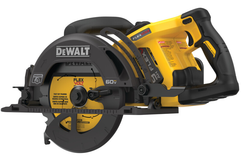 DEWALT FLEXVOLT 60V MAX* Circular Saw Kit, 7-1/4-Inch, Worm Style, 9.0Ah Battery