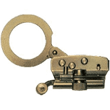 SafeWaze 5/8" Anti-Panic, Trailing Zinc Plated Steel Rope Grab