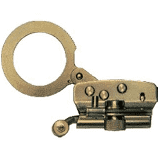 SafeWaze 5/8" Anti-Panic, Trailing Zinc Plated Steel Rope Grab