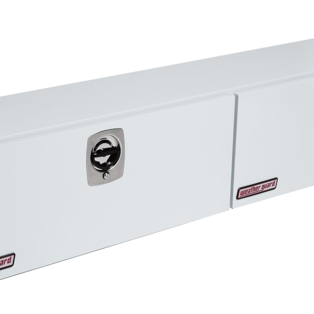 96.25" Super Side - Steel, White Finish