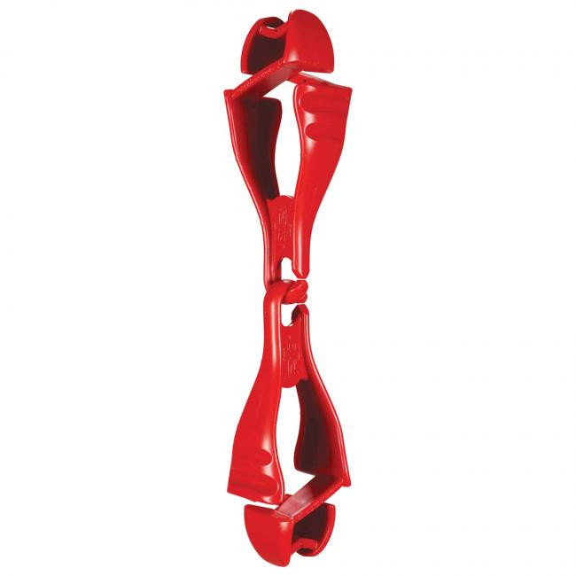 Ergodyne squids Grabber - Dual Clip Mount Red