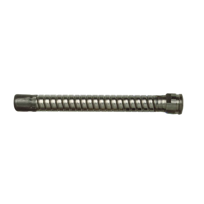 6" Long, Hose Extension for Drum Faucet, Stainless Steel - 08587