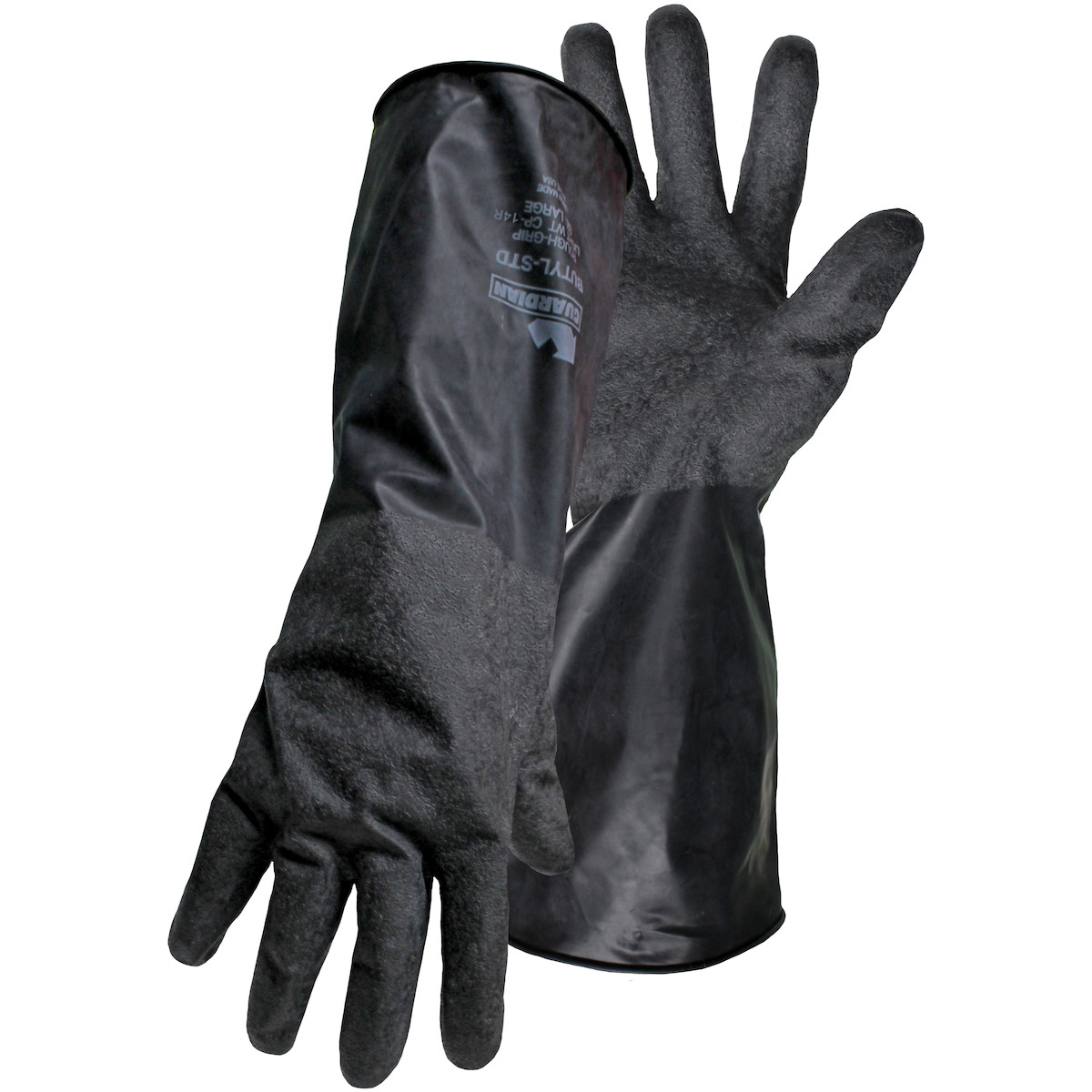 Assurance® Guardian™ 1UB0014R  Chemical Resistant, Size XS, Black