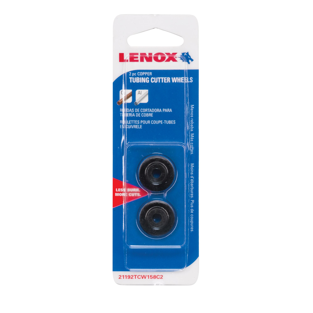 LENOX Replacement Wheel For Tubing Cutters, Copper Cutting, 2-Pack