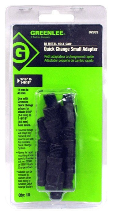 GREENLEE Small Adapter (10 Pack)