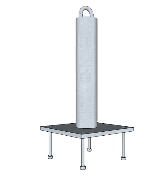 SafeWaze 18" Post Anchor, Concrete 