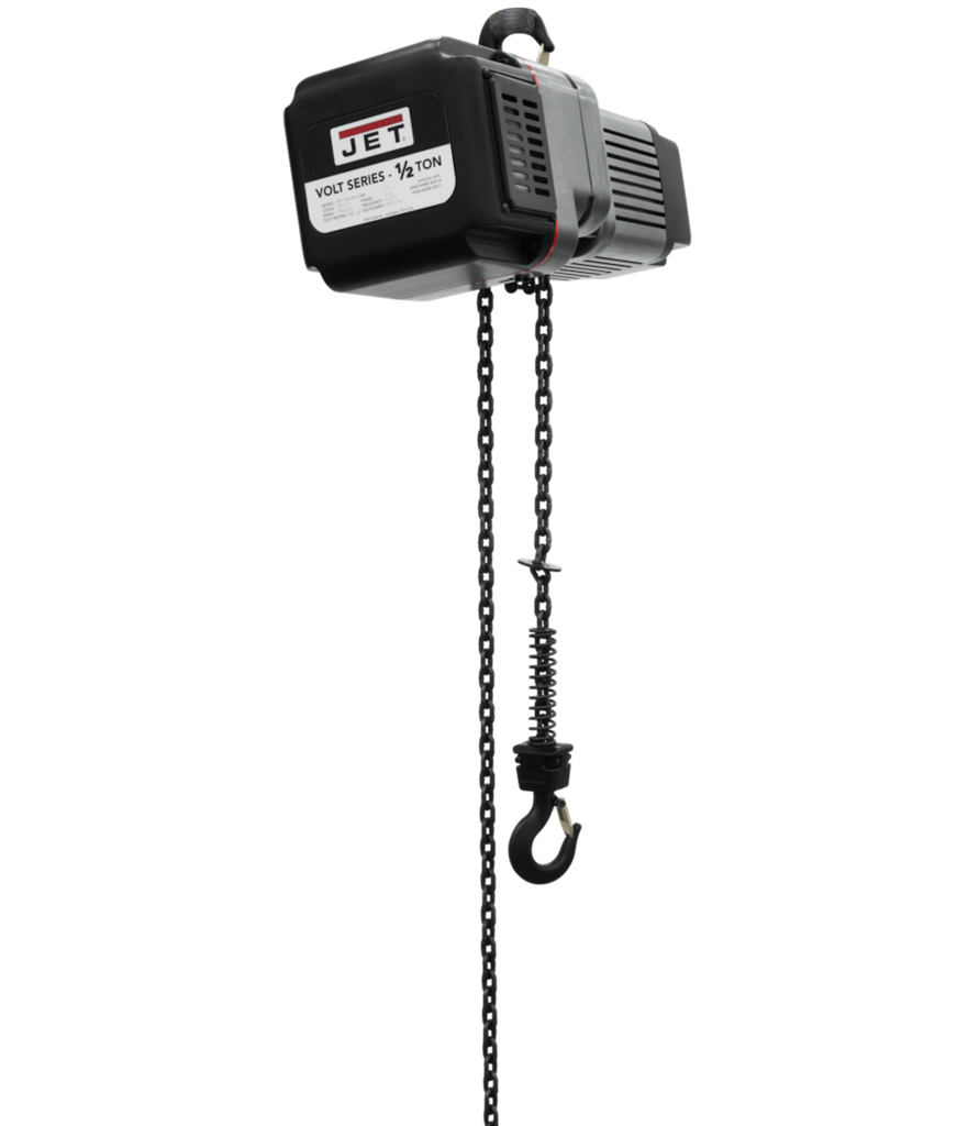 JET VOLT 1/2 Ton Electric Hoist 3PH 460V 20' Lift