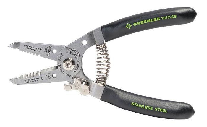 GREENLEE Stainless Wire Stripper / Cutter  (P/N 1917-SS)