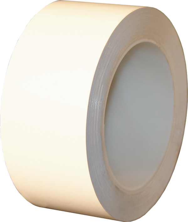 Electro-Tape 1" (25 mm) x 36 yd Clean Room PVC Tape - White 48/CS