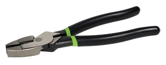GREENLEE 9" Dipped Grip High-Leverage Side-Cutting Pliers