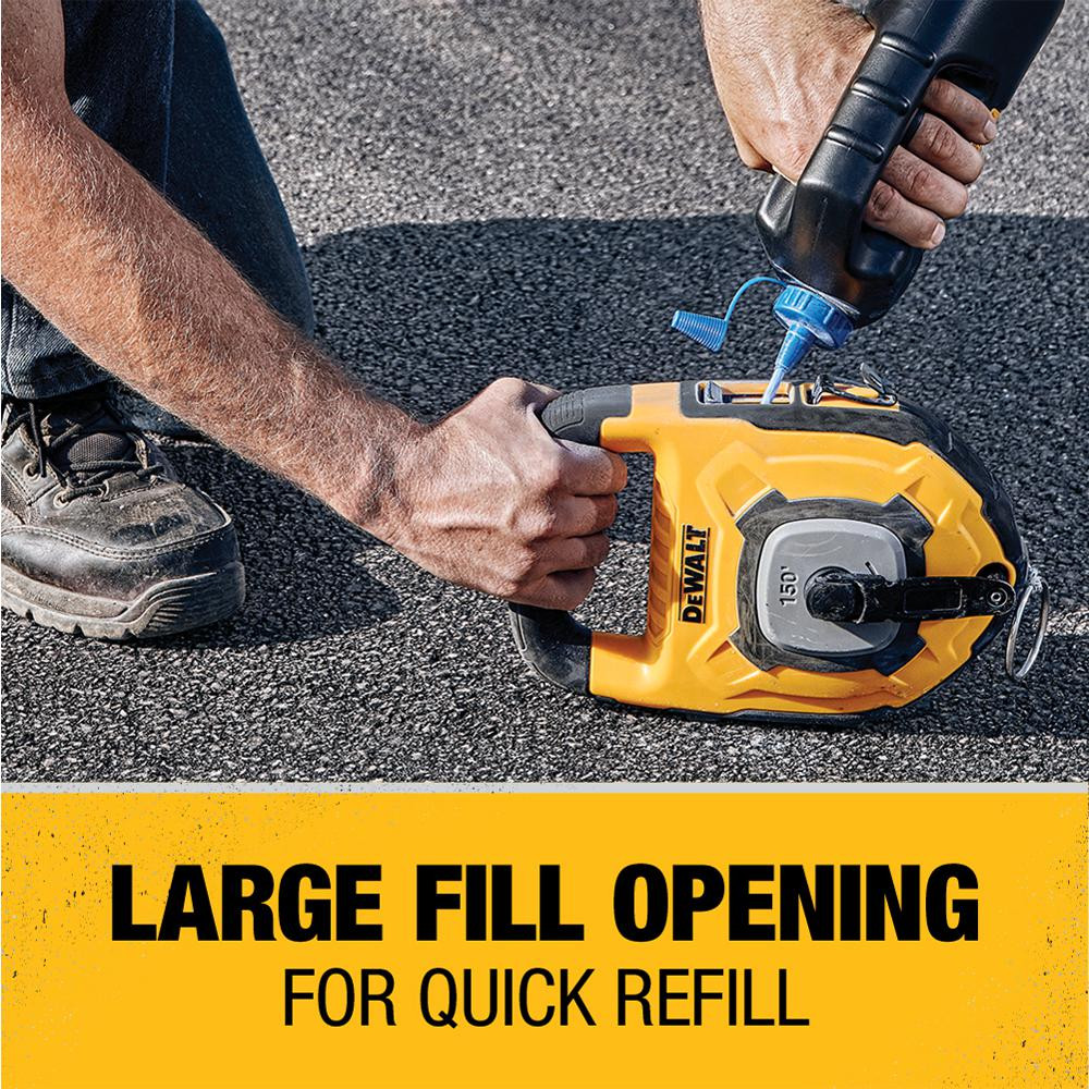DEWALT 45 m /150 ft. Large Capacity Chalk Reel