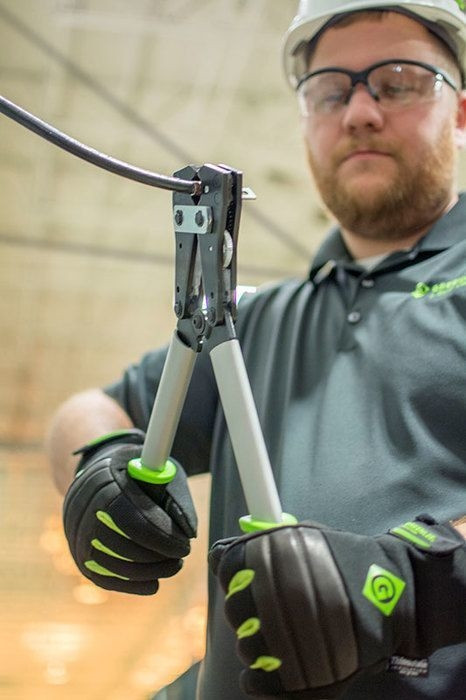 GREENLEE K-SERIES MECHANICAL CRIMP TOOL 8 - 1/0 AWG