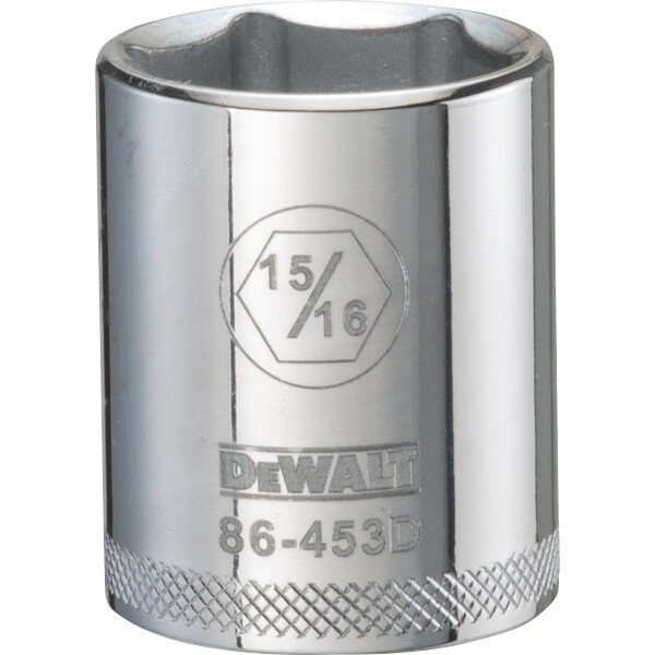 DEWALT 001Pc 12Dr Socket-06Pt-15/16