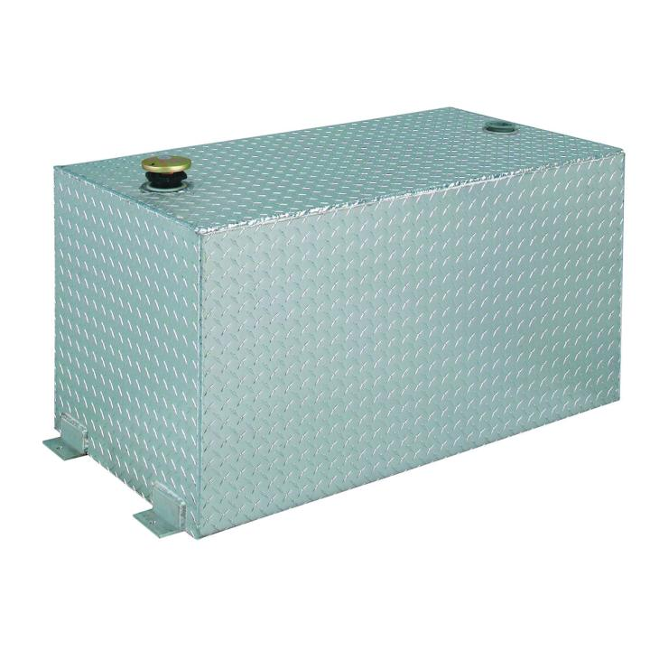 JOBOX 91 Gallon Rectangular Aluminum Liquid Transfer Tank for Trucks