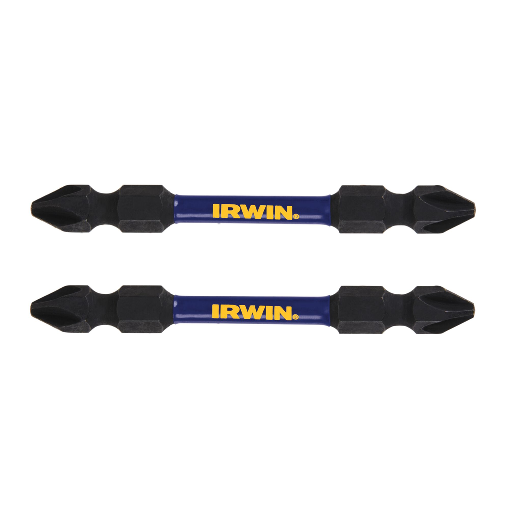 IRWIN IMPACT 2-1/2IN DE PHILLIPS #2-2 PK