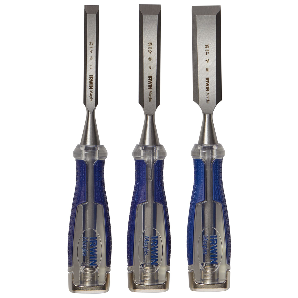 IRWIN CHISEL HIGH IMPCT CLAM 3PC
