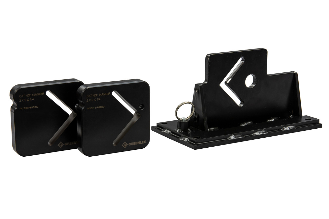 GREENLEE Angle Iron Die Set (Support System Included)