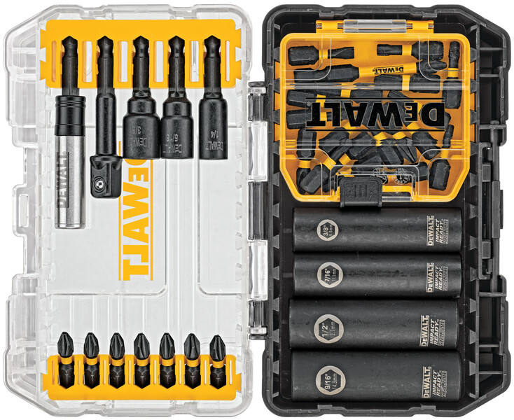 DEWALT Screwdriver Bit Set, Impact Ready, Flextorq, 35-Piece