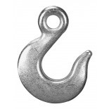 3/8"  Eye Slip Hook, Grade 43, Z/P